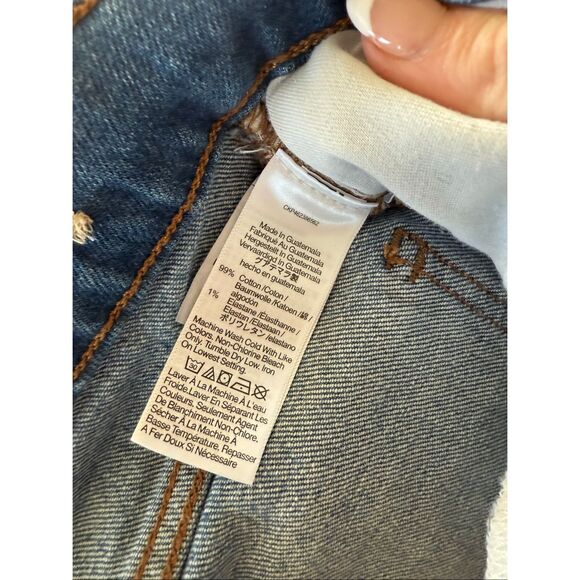 Madewell The Perfect Vintage Limited Edition Denim Side Panels 26 P - Picture 6 of 8